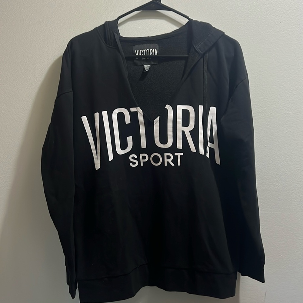 Victoria sport vneck hoodie size small